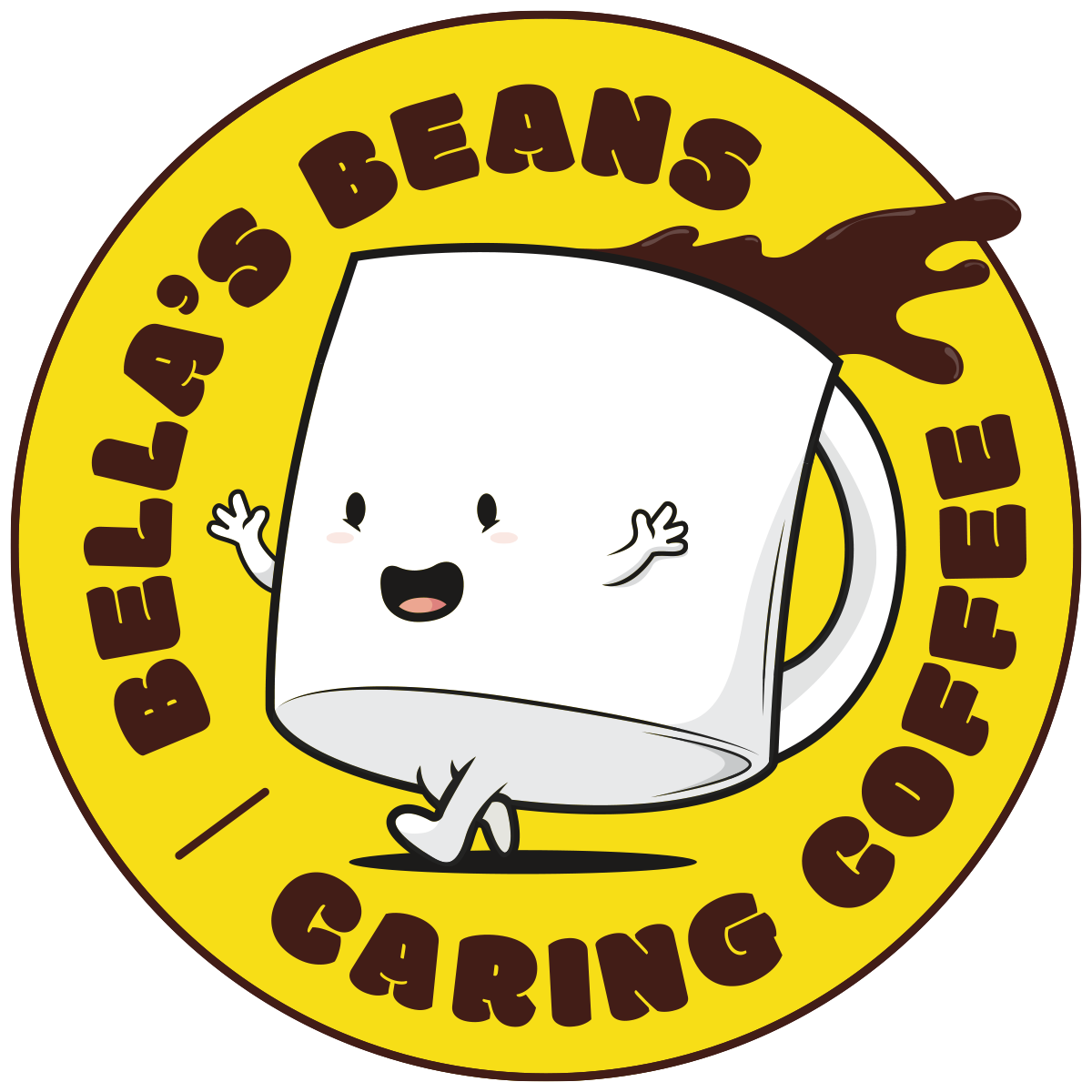 Caring Coffee Badge